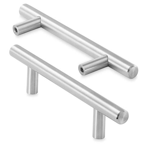 the best solid stainless steel kitchen cabinet pulls|traditional stainless steel drawer pull.